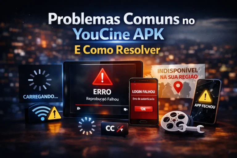 Erros comuns e suas soluções no YouCine